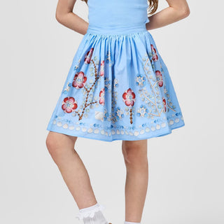 Bonnie Floral Shells Skirt at DLK