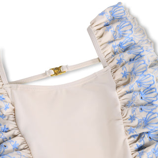 Molo Nathalie Whitecap Swimsuit at Design Life Kids