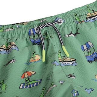 Nico Alien Vacation Swim Shorts at DLK