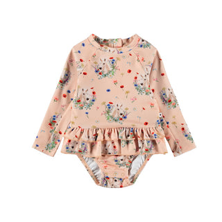 Molo Narice Baby Unicorn Swimsuit at Design Life Kids