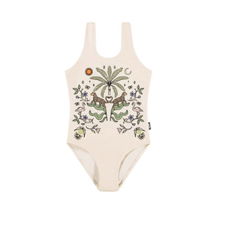 Molo Girls Nika Magical Art Swimsuit at Design Life Kids
