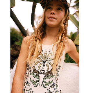 Molo Girls Nika Magical Art Swimsuit at Design Life Kids