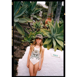 Molo Girls Nika Magical Art Swimsuit at Design Life Kids