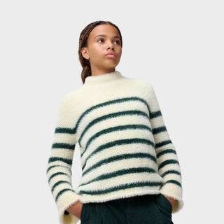 Molo Pearled Taxus Green Govina Sweater at Design Life Kids