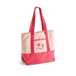 Molo Pink Palms Canvas Bag at Design Life Kids