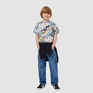 Molo Kids Ralphie Pixel Basketball Tee Shirt Clothing on DLK