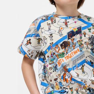 Molo Kids Ralphie Pixel Basketball Tee Shirt Clothing on DLK