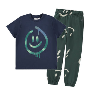 Molo Kids Blured Smile Tee Shirt at DLK