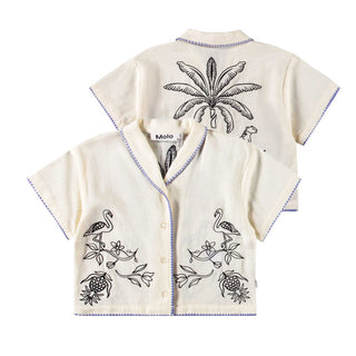 Molo Rosalle Magical Art Embroidered Shirt at Design Life Kids