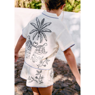 Molo Rosalle Magical Art Embroidered Shirt at Design Life Kids
