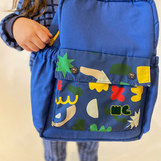 Mon Coeur Abstract Recycled Backpack at Design Life Kids