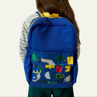 Mon Coeur Abstract Recycled Backpack at Design Life Kids