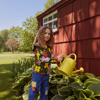 Patched Denim Pant Mon Coeur on Design Life Kids