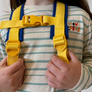 Mon Coeur Abstract Recycled Backpack at Design Life Kids