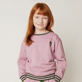 MC Purple Sweatshirt Mon Coeur on Design Life Kids