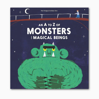 A to Z of Monsters & Magical Beings Book at Design Life Kids