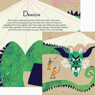 A to Z of Monsters & Magical Beings Book at Design Life Kids