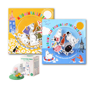 Moominvalley Book & Figurines & Blind Box Gift Set