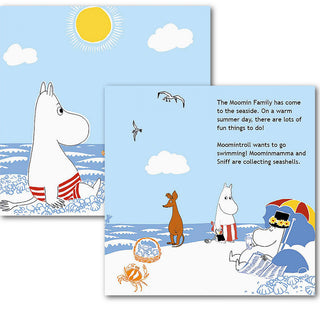 Moominvalley Friends at the Seaside Book Set