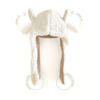 Mrs. Ertha Moving Ears Sheep Hat at Design Life Kids