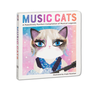 Music Cats Board Book at Design Life Kids