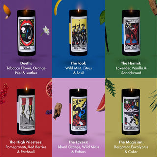 Mystery Tarot Candle at DLK
