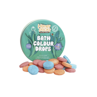 Natural Bath Color Drops for kids fun on DLK