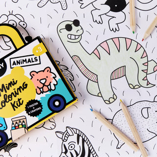 Mini Coloring Kits at Design Life Kids