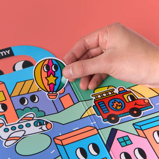 Montessori Reusable Sticker Kit at Design Life Kids