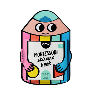Montessori Reusable Sticker & Coloring Book at Design Life Kids