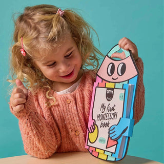 Montessori Reusable Sticker & Coloring Book at Design Life Kids