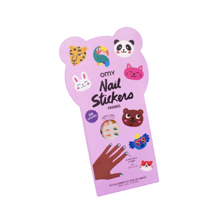 Kids Kawaii Animals Nail Stickers on DLK