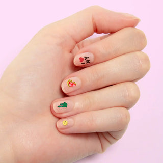 All Natural NYC Themed Nail Stickers on DLK