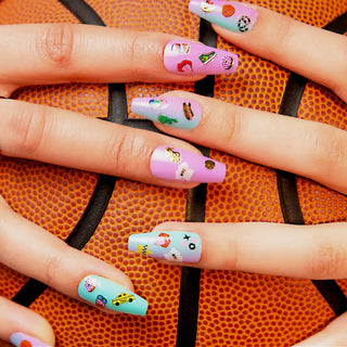 All Natural NYC Themed Nail Stickers on DLK