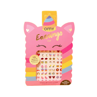 Unicorn Sticker Earrings at DLK