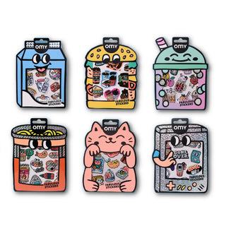 OMY Iconic Stickers at Design Life Kids