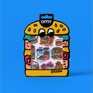 OMY Iconic Stickers at Design Life Kids
