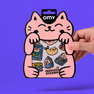 OMY Iconic Stickers at Design Life Kids