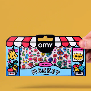 OMY Fabulous Boutique Repositionable Stickers at Design Life Kids