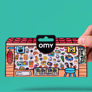 OMY Fabulous Boutique Repositionable Stickers at Design Life Kids