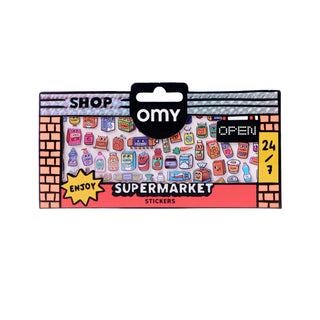 OMY Fabulous Boutique Repositionable Stickers at Design Life Kids