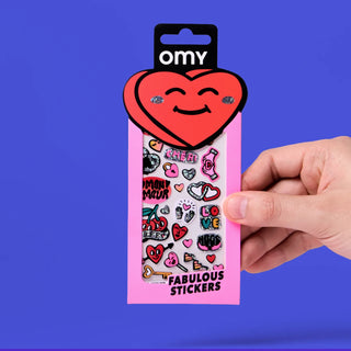 New OMY Fabulous Iconic Stickers at Design Life Kids