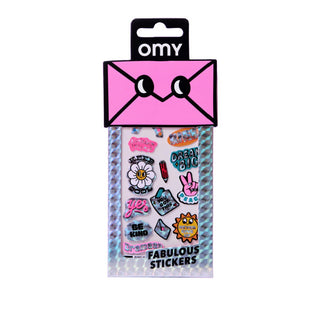 New OMY Fabulous Iconic Stickers at Design Life Kids