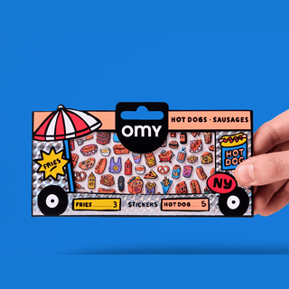 OMY Food Truck Stickers at DLK