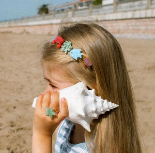 Lilies & Roses Ocean Friends Headband at Design Life Kids