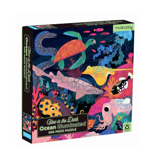 Ocean Glow in the Dark Puzzle at Design Life Kids