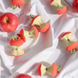 Oli & Carol Apple Teether Toy at Design Life Kids