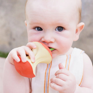 Oli & Carol Apple Teether Toy at Design Life Kids