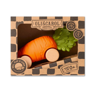 Oli & Carol Carrot Car at Design Life Kids