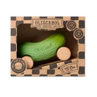 Oli & Carol Cucumber (Pickle) Car at Design Life Kids